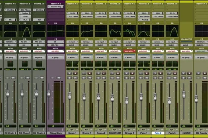 NXG Mixer Not Recognized As An Input in Protools