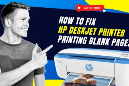 Youtube How To Fix HP Printer Deskjet 42555 Printer