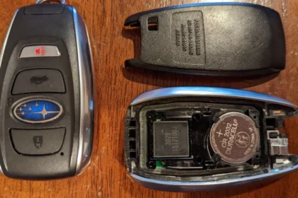 Replace Battery Subaru Key Fob