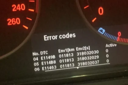 The BMW E70 error code 9C5C is related to the intelligent battery sensor (IBS) and power management system. In simple terms,