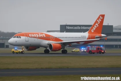 Easyjet Flight U2238 Emergency Landing Newcastle