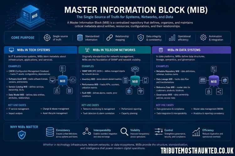 Master Information Block: MIBs Across Tech, Telecom, and Data Systems