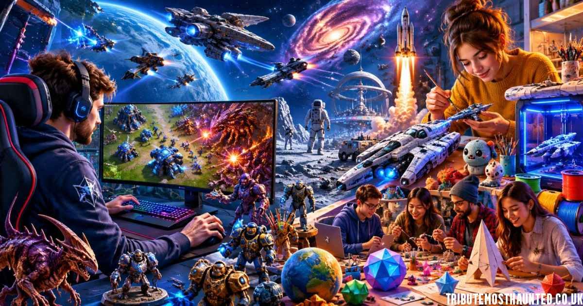 StarCrafters: From StarCraft Players to Space Games & Creative Crafting