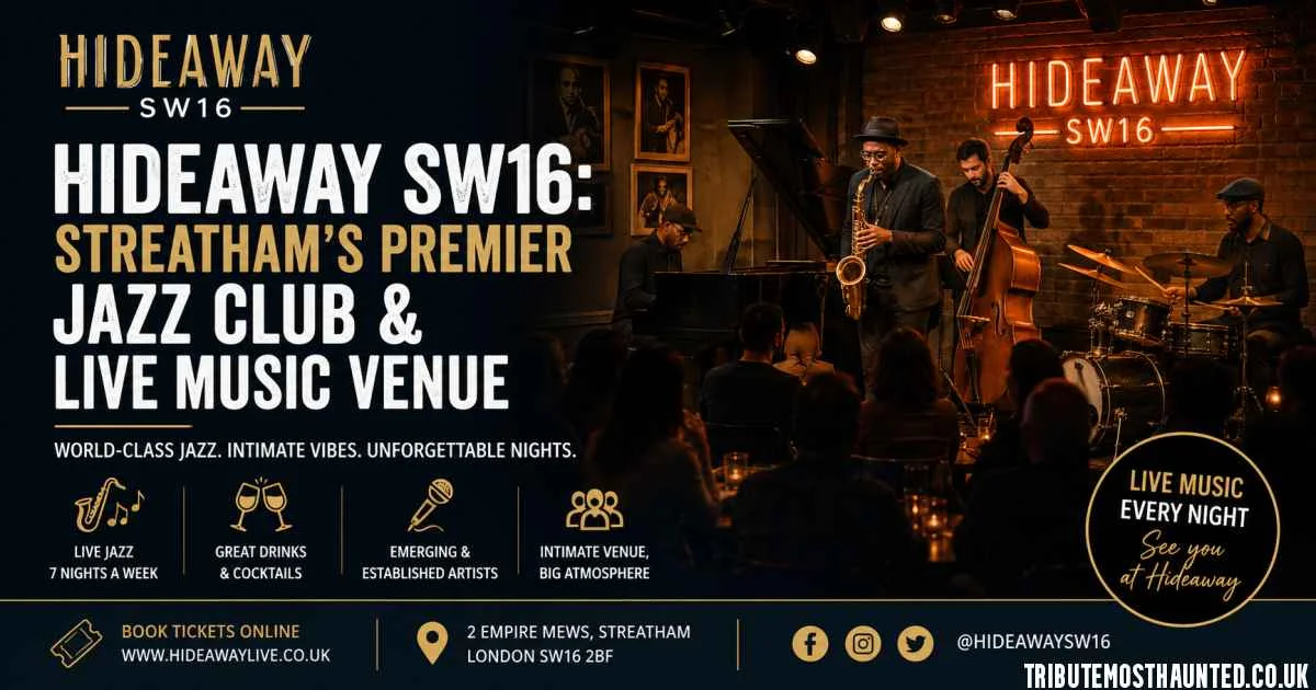 Hideaway SW16: Streatham’s Premier Jazz Club & Live Music Venue