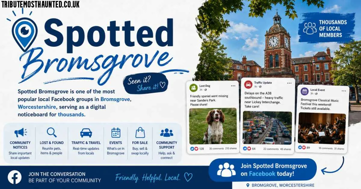 Spotted Bromsgrove: The Facebook Community Hub Keeping
