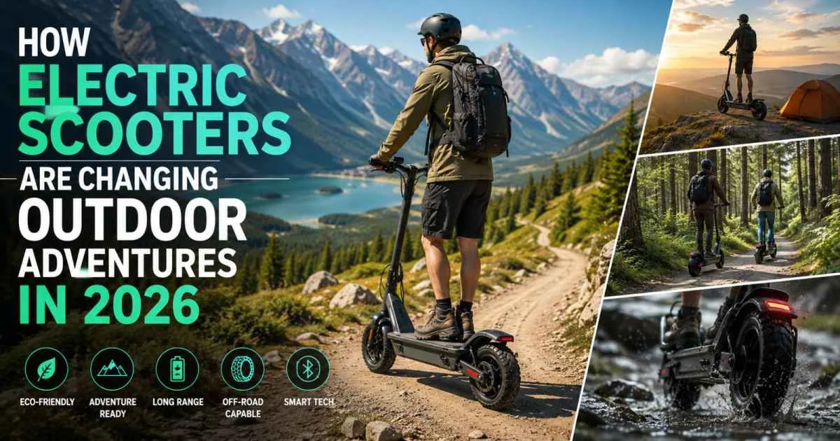 How Electric Scooters Are Changing Outdoor Adventures In 2026