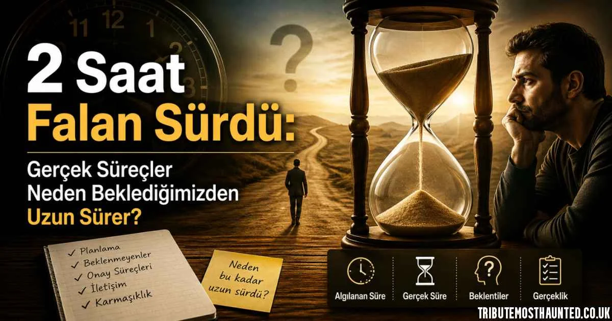 2 Saat Falan Sürdü: Gerçek Süreçler Neden Beklediğimizden Uzun Sürer?